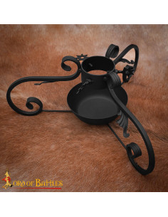 Soporte forjado para árbol de Navidad medieval 2