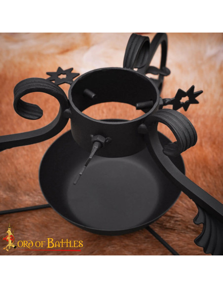 Soporte forjado para árbol de Navidad...