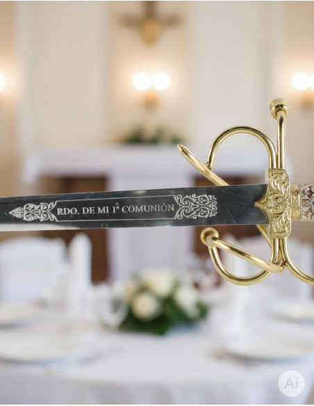 Espada Colada para comuniones (sin...
