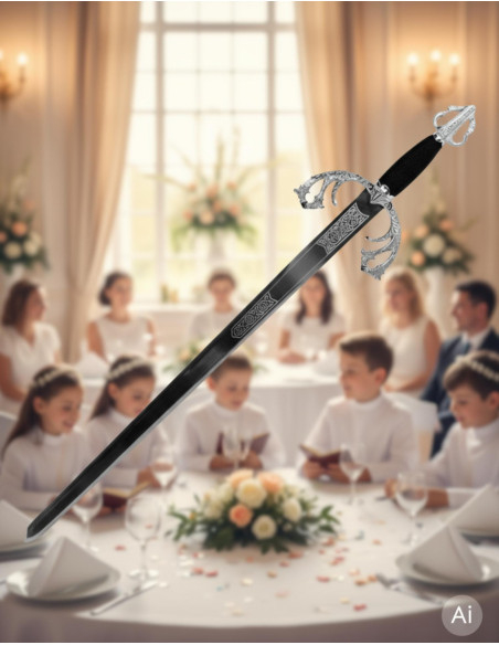 Nikkelbelagt Tizona sværd til...