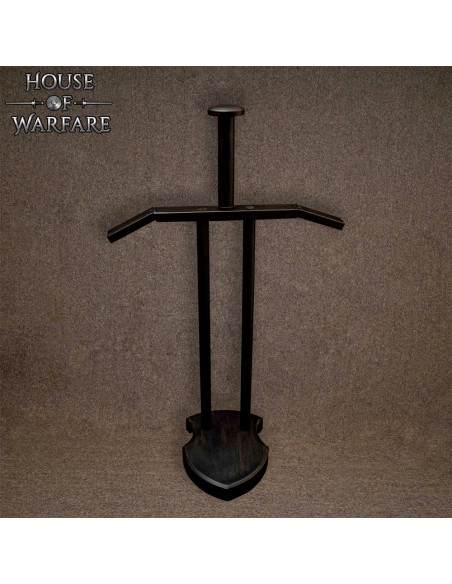 Holzhalterung für Rüstungen,...