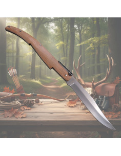 Drehknopfmesser Third aus der Mapple Wood-Serie (24 cm)