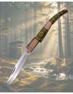 Karrikkniv dekoreret Third fra serien Træ Ahorn (24 cm.) 2