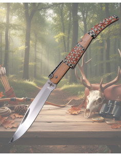 Navaja carraca taracea Third fra serien Madera Arce (24 cm.) 2