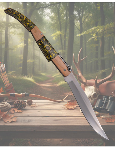 Navaja carraca Third mango dekoreret...