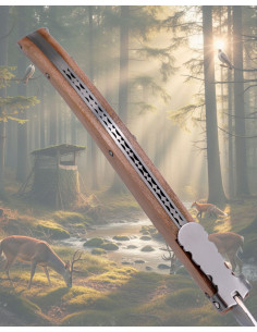 Navaja carraca Third serie Madera Arce (32,7 cm.) 2