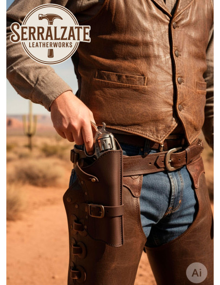 Funda de cartuchera para revólveres... Funda de cartuchera para revólveres...