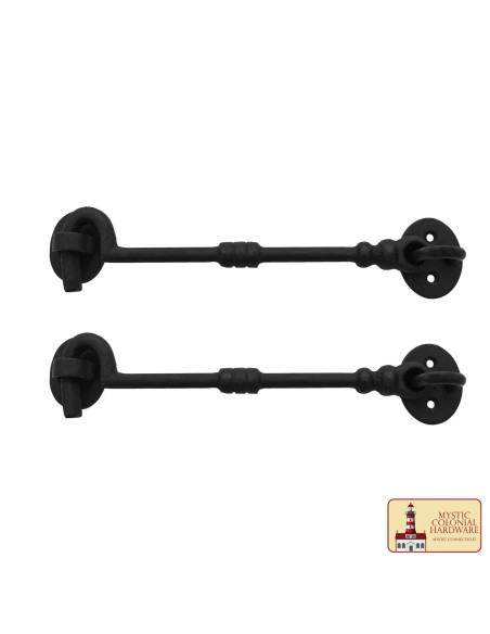 Rustik lås i to dele til vinduer...