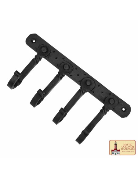 Rustikale Garderobe mit 4...