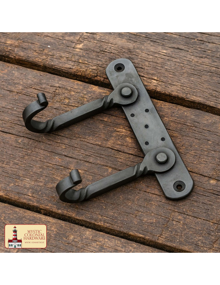 Rustikale Garderobe mit Doppelhaken...