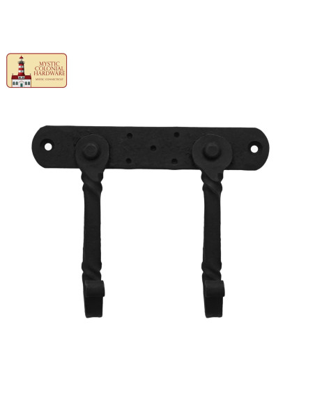 Rustieke kapstok met dubbele haak...