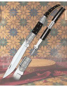 Arabisk dekoreret kniv nummer fire fra Albainox,...