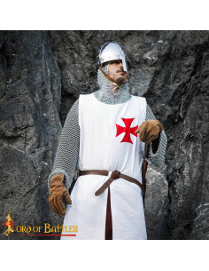 Medievalhandsker i ruskind, brun farve 2
