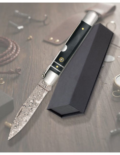 Navaja Albainox Damaszene Machete, Griff Stamina Mosaik...