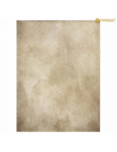 Medievales Pergamentblatt aus Ziegenleder (45x45 cm).