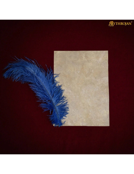 Medieval pergamentblad af gedepels...