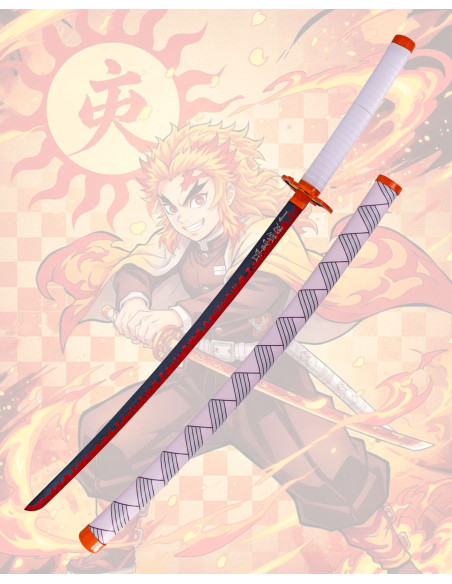 Decoratieve katana Rengoku Kyoujurou...