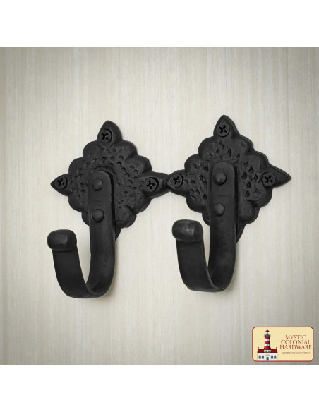 Dubbele rustieke muurhaken (13,9 x 5...