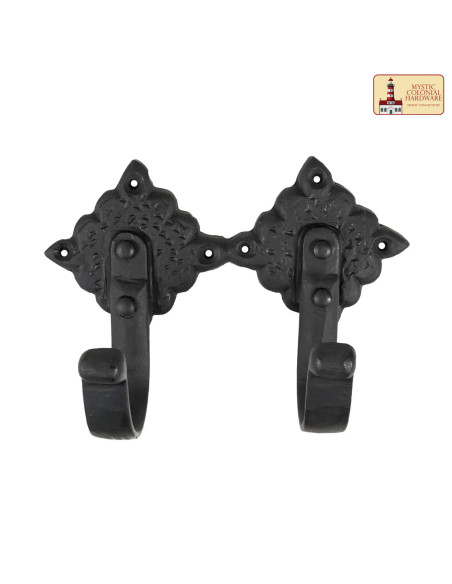 Doppel-Hakenhalter aus rustikalem...