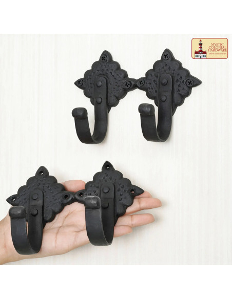 Doppel-Hakenhalter aus rustikalem...