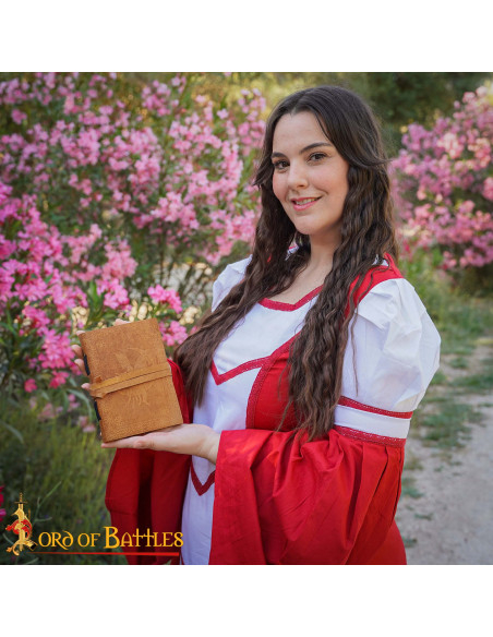 Tagebuch mittelalter Lederdeckel...