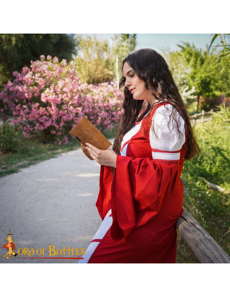 Middeleeuws dagboek met leren kaft,...