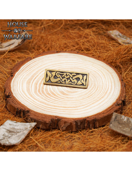 Viking-Dekorationsplatte aus Messing...