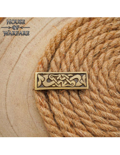 Viking-decoratieve plaat van messing, voor riemen 2