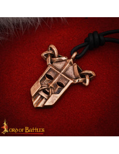 Colgante vikingo en bronce amuleto del Guerrero