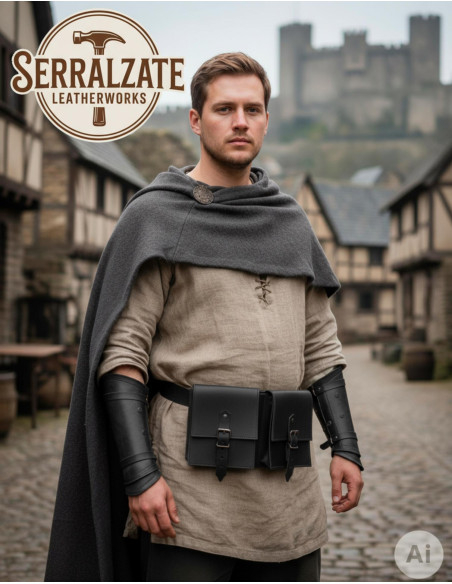 Bolso de cinturón medieval DuoPouch...