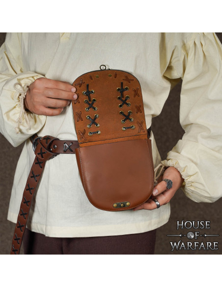 Bolso medieval con cordones para... Bolso medieval con cordones para...