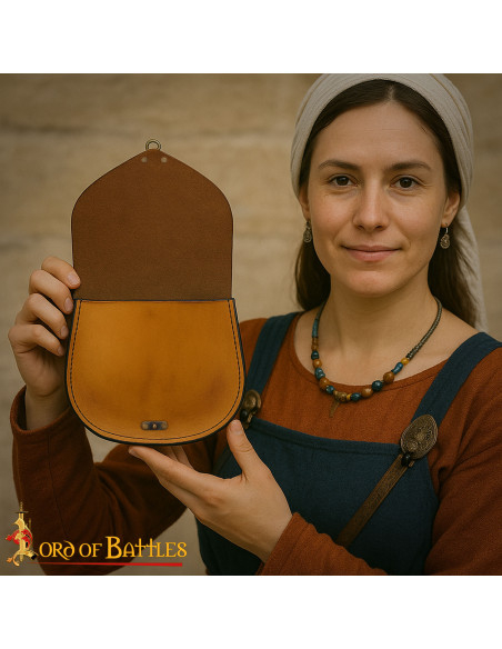 Bolso medieval para cinturón diseño... Bolso medieval para cinturón diseño...