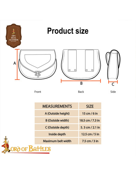 Mittelalterlicher Gürtelbeutel im...
