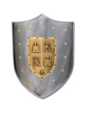 Mittelalterlicher Schild von Kastilien und León