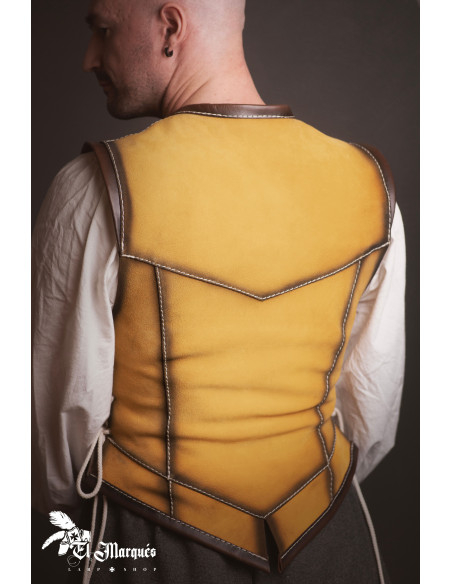 Cuera medieval corta para hombre,... Cuera medieval corta para hombre,...