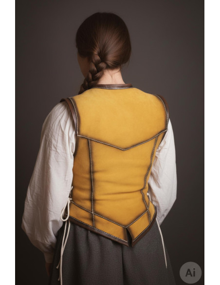 Cuera medieval corta para mujer,... Cuera medieval corta para mujer,...