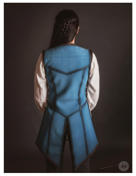 Lange mittelalterliche Damenjacke aus...