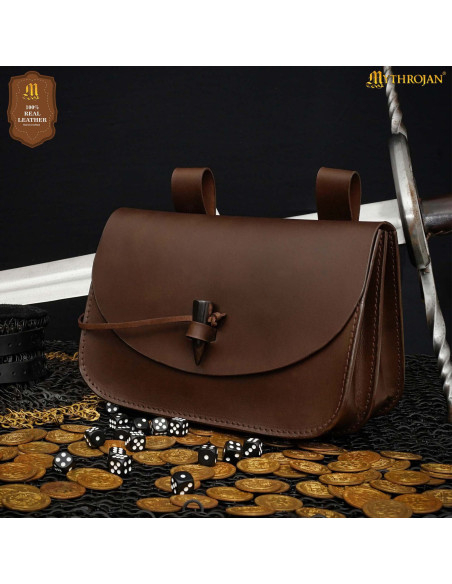 Bolso medieval para cinturón cierre... Bolso medieval para cinturón cierre...