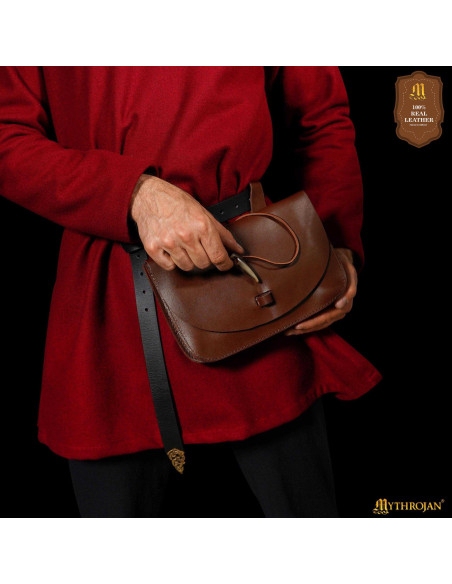 Bolso medieval para cinturón cierre... Bolso medieval para cinturón cierre...
