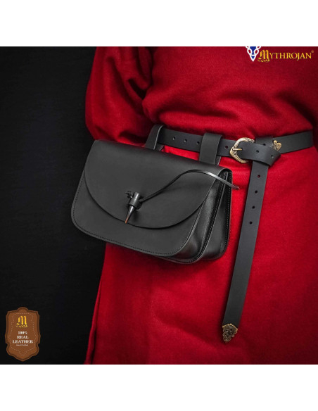 Bolso medieval para cinturón cierre... Bolso medieval para cinturón cierre...