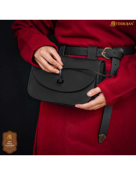 Bolso medieval para cinturón cierre... Bolso medieval para cinturón cierre...