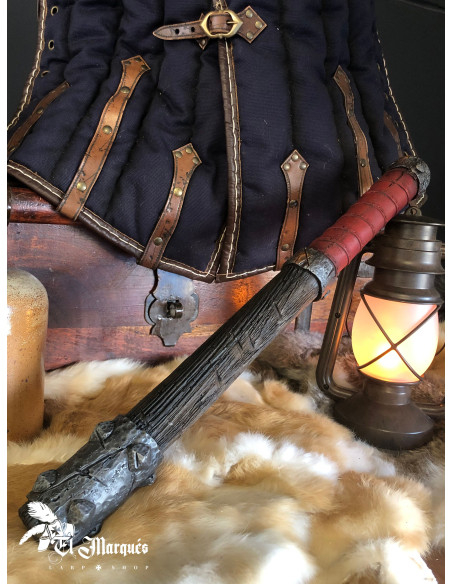 Wuchtknauf mit Keilkopf für LARP oder...