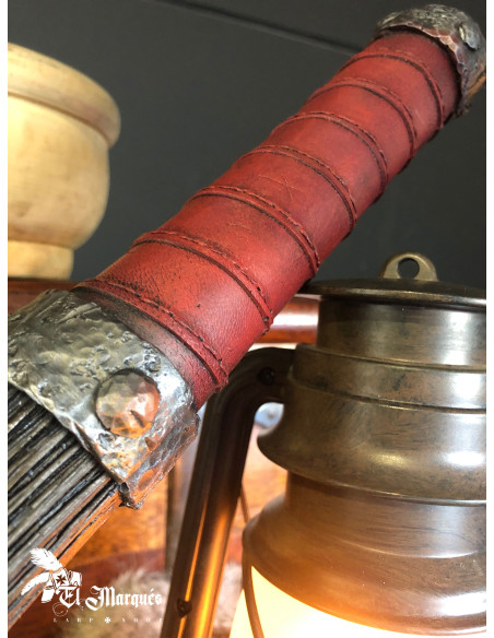 Wuchtknauf mit Keilkopf für LARP oder...