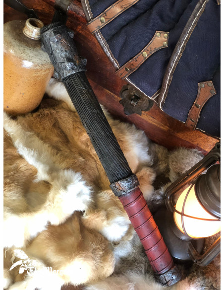 Wuchtknauf mit Keilkopf für LARP oder...