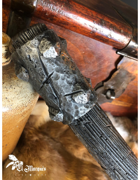 Wuchtknauf mit Keilkopf für LARP oder...