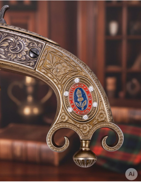 Pistola de pedernal, Escocia 1760