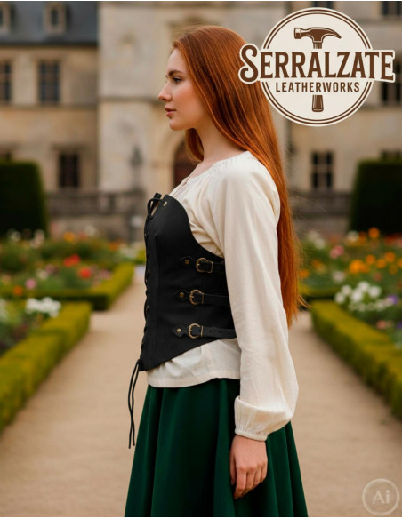 Avontuurlijke Prinses Corset in zwart... Avontuurlijke Prinses Corset in zwart...