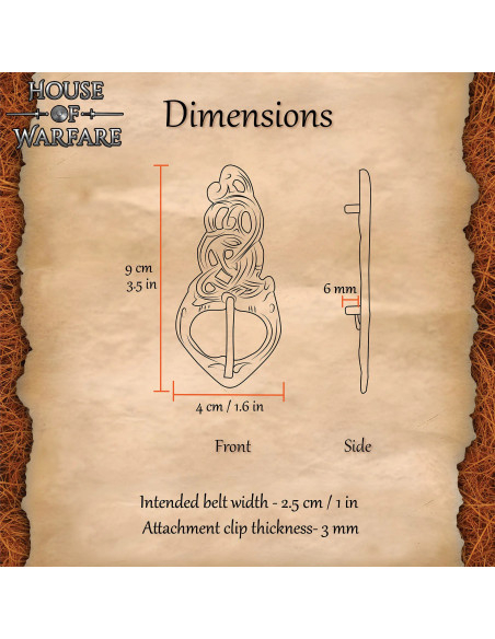 Schlangen-Knoten Schnalle für... Schlangen-Knoten Schnalle für...