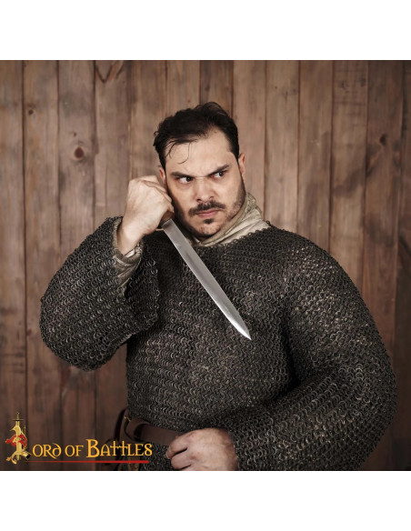 Middelalder rondel: træhåndtag og... Middelalder rondel: træhåndtag og...