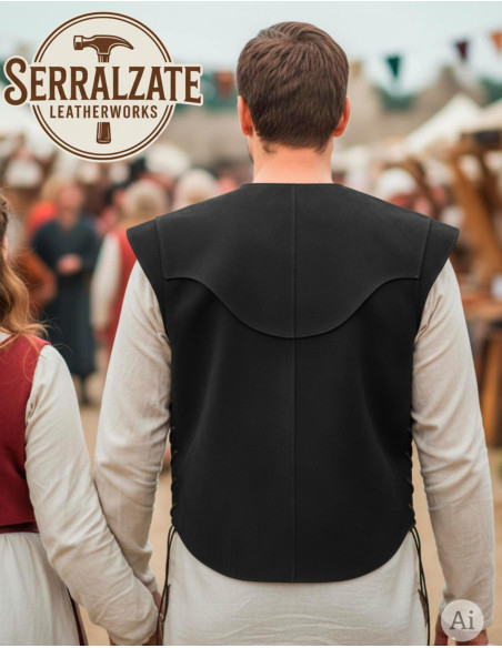 Kort Sort Middelaldervest Martín Kort Sort Middelaldervest Martín